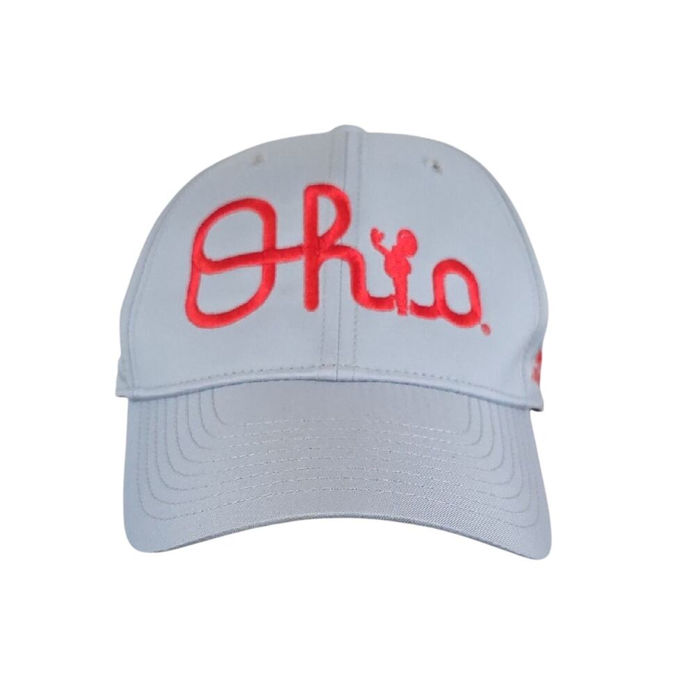 Nike Dri-Fit Legacy91 Ohio State Buckeyes Clean Up Hat Script Ohio Adjustable